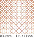 Seamless Terracotta Mediterranean Tile Pattern 140341590