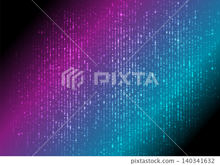 Bright blue purple glowing small dots abstract sparkling background 140341632