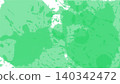 Green watercolor background with copyspace for your design. vector. 140342472