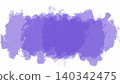 Abstract blue watercolor paint wash with artistic splatters on white background. 140342475