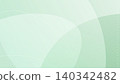 Elegant abstract background with soft mint green overlapping wavy gradient shapes and thin white curved lines for modern backdrop designs. 140342482