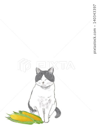 Cats and Corn 140343397