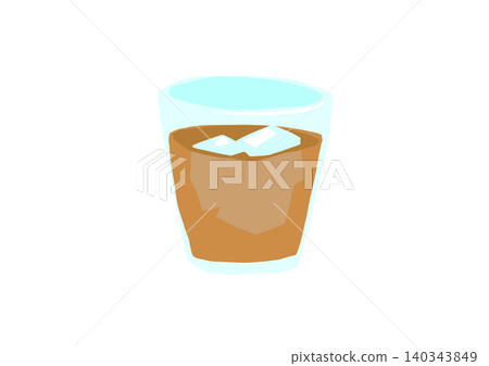 Illustration of barley tea Illustration of barley tea 140343849