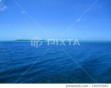 Guam Ocean Diorama Style Guam Ocean Diorama Style 140343987