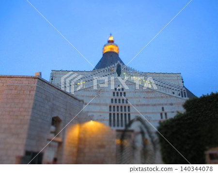 Church of the Annunciation, Nazareth, Israel (diorama style) Church of the Annunciation, Nazareth, Israel (diorama style) 140344078