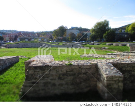 Hungary, Budapest, Óbuda (Diorama style) 140344135