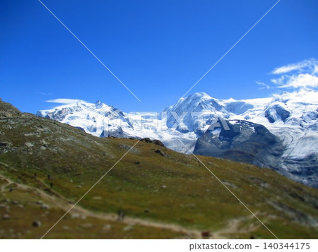 Monte Rosa Diorama Style Monte Rosa Diorama Style 140344175