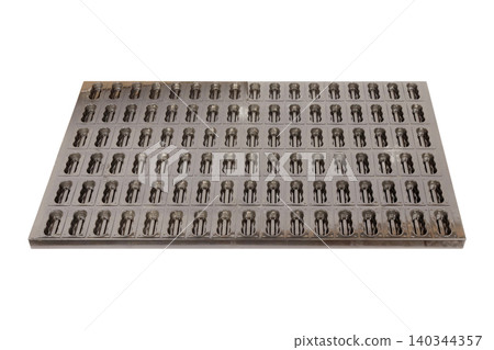 Cake mold on a white background. Professions: Patisserie. Cake mold on a white background. Professions: Patisserie. 140344357