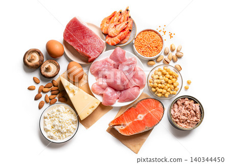 High protein foods selection, Protein sources, low carb diet High protein foods selection, Protein sources, low carb diet 140344450