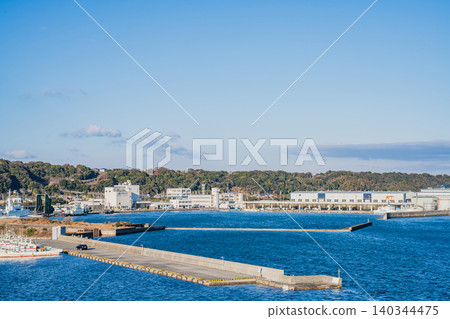 A view of Omaezaki Port in Omaezaki City (Shizuoka Prefecture) A view of Omaezaki Port in Omaezaki City (Shizuoka Prefecture) 140344475