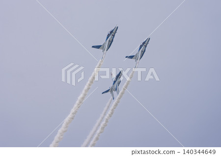 Blue Impulse at Matsushima Air Base Higashi Matsushima City, Miyagi Prefecture 140344649