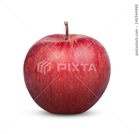 Fresh red apple isolated on white background 140344998