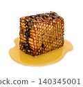 Honeycomb isolated on white background 140345001