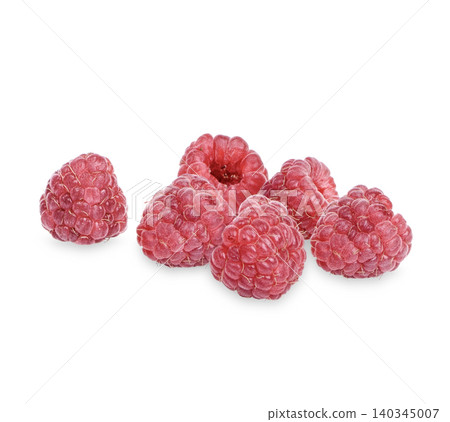 Fresh raspberry isolated on white background Fresh raspberry isolated on white background 140345007