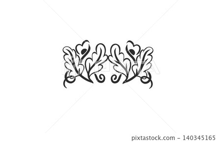 Hand drawn vector abstract outline,graphic,line vintage ornament art nouveau frame border and divider in drawing elegant style.Elegant decoration vintage outline design isolated.Floral ornament border Hand drawn vector abstract outline,graphic,line vintage ornament art nouveau frame border and divider in drawing elegant style.Elegant decoration vintage outline design isolated.Floral ornament border 140345165