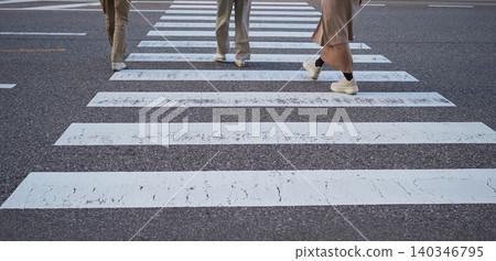 People crossing a street crosswalk People crossing a street crosswalk 140346795