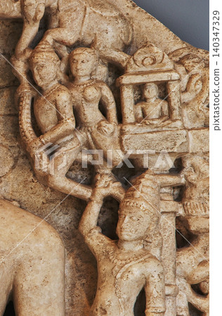 Supreme Teacher Of Jainism. Mahavira Also Known As Vardhamana. Mahavira Was Born In The Early 6th Century Bce To A Royal Jain Family Of Ancient India. 140347329