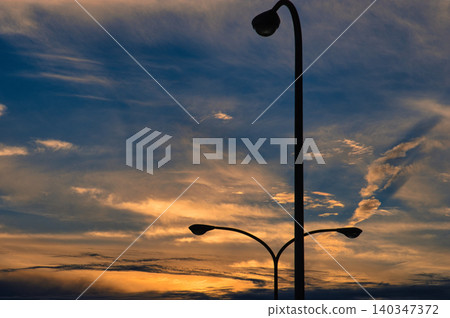 晚上風景天空 晚上風景天空 140347372