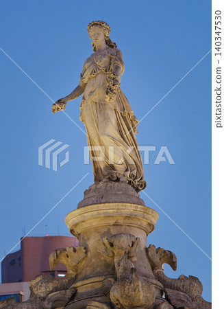 Flora Fountain Statue in Mumbai Flora Fountain Statue in Mumbai 140347530