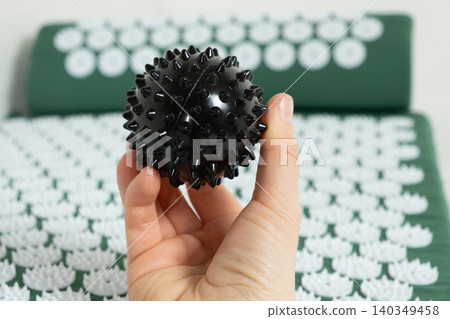 Acupressure Massage Ball for Trigger Point Therapy Acupressure Massage Ball for Trigger Point Therapy 140349458