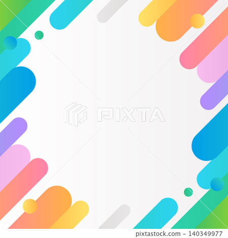 Gradient, colorful rainbow frame background wallpaper Gradient, colorful rainbow frame background wallpaper 140349977