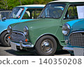 [Kanagawa] Yokosuka Kurihama A scene of a classic car day held in Hana no Kuni 140350208