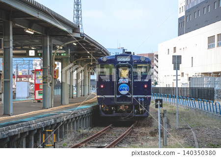 April 26 2026 Hakodate Station Platforms At Sunset Light 140350380