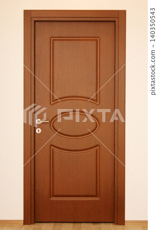 Wooden and modern interior door Wooden and modern interior door 140350543
