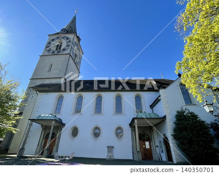 [Switzerland] St. Peter's Church in the Old Town of Zurich 140350701
