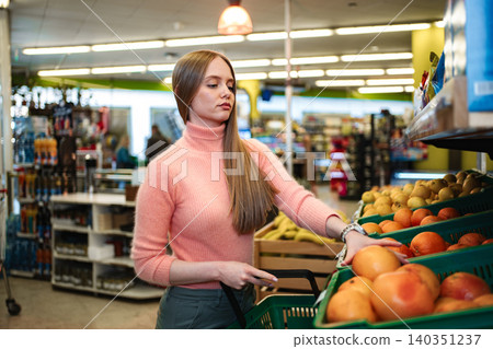 Vibrant market adventure with fresh fruits Vibrant market adventure with fresh fruits 140351237