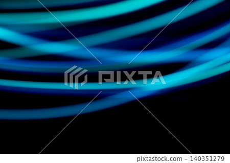 Emerald green light ray image Emerald green light ray image 140351279