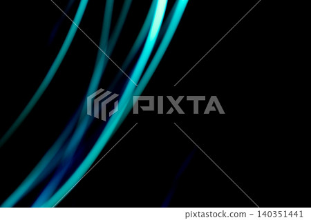 Emerald green light ray image Emerald green light ray image 140351441