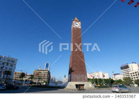 Clock Tower of Tunis, Tunisia Clock Tower of Tunis, Tunisia 140353367