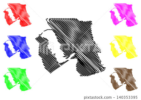 Davis County, State of Utah (U.S. county, United States of America, USA, U.S., US) map vector illustration, scribble sketch Davis map Davis County, State of Utah (U.S. county, United States of America, USA, U.S., US) map vector illustration, scribble sketch Davis map 140353395