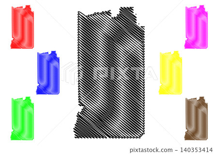 Uintah County, State of Utah (U.S. county, United States of America, USA, U.S., US) map vector illustration, scribble sketch Uintah map Uintah County, State of Utah (U.S. county, United States of America, USA, U.S., US) map vector illustration, scribble sketch Uintah map 140353414