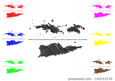 Virgin Islands of the United States of America (United States of America, USA, US) map vector illustration, scribble sketch United States Virgin Islands (Saint Thomas, Saint John, Saint Croix) map Virgin Islands of the United States of America (United States of America, USA, US) map vector illustration, scribble sketch United States Virgin Islands (Saint Thomas, Saint John, Saint Croix) map 140353570