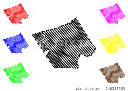 Carroll County, Commonwealth of Virginia (U.S. county, United States of America, USA, U.S., US) map vector illustration, scribble sketch Carroll map Carroll County, Commonwealth of Virginia (U.S. county, United States of America, USA, U.S., US) map vector illustration, scribble sketch Carroll map 140353663