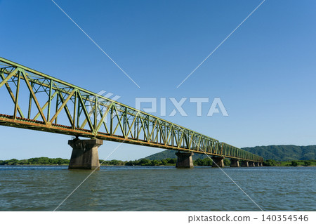 The Yoshinogawa Bridge is a railway bridge located between Sako Station and Yoshinari Station on the Kotoku Line in Tokushima Prefecture. The Yoshinogawa Bridge is a railway bridge located between Sako Station and Yoshinari Station on the Kotoku Line in Tokushima Prefecture. 140354546