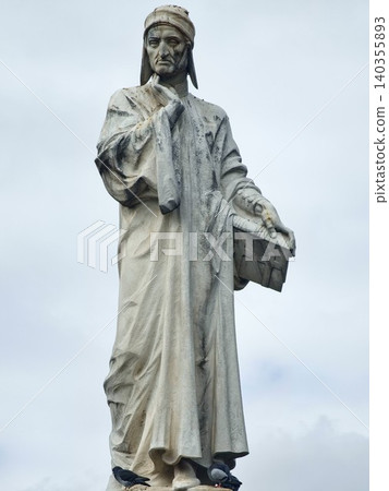 Cordoba, Argentina - April 11, 2026: Statue of Dante Alighieri in Cordoba Cordoba, Argentina - April 11, 2026: Statue of Dante Alighieri in Cordoba 140355893