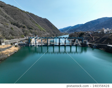 德島縣三好市池田水壩風景 德島縣三好市池田水壩風景 140356428