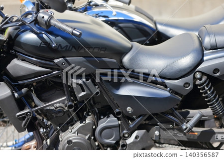 American-style motorcycle image 140356587