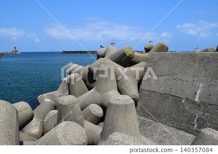 Coastal wave-dissipating block Coastal wave-dissipating block 140357084