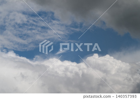 Expansive azure with gentle clouds. Vast sky filled with soft cloud formations and openness. Open blue heavens adorned with light clouds and spacious design elements Expansive azure with gentle clouds. Vast sky filled with soft cloud formations and openness. Open blue heavens adorned with light clouds and spacious design elements 140357393