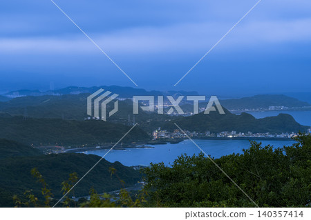 Aerial view of the coastal area of New Taipei District, Taiwan Aerial view of the coastal area of New Taipei District, Taiwan 140357414