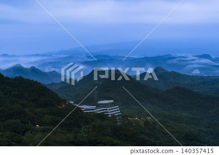 Natural scenery and mountain views in New Taipei, Taiwan (early morning/morning view) / New Taipei, Taiwan 140357415