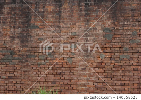 The brick wall of Nara Prison Museum The brick wall of Nara Prison Museum 140358523