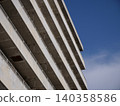 Old hotel, old apartment building, dilapidated 140358586