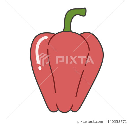 Red paprika Red paprika 140358771