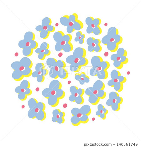 Pink hydrangea flowers 140361749