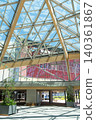 Galleria in front of Kaga Onsen Station | Photographed in June 2026 | Hokuriku Shinkansen | Kaga City, Ishikawa Prefecture 140361867
